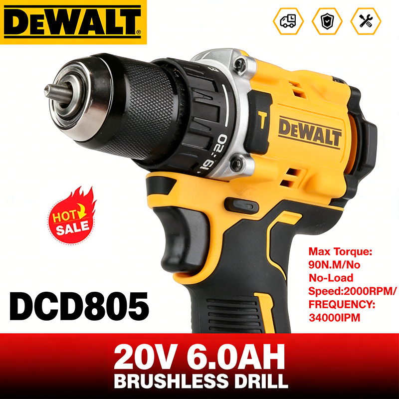 Home Improvement Expo - Trapano Avvitatore a Batteria DEWALT DCD805