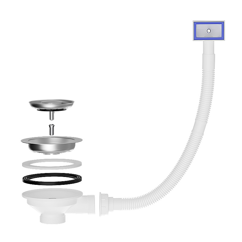 Sink Drain Strainer - Kit di rifiuti di drenaggio 110MM/114MM