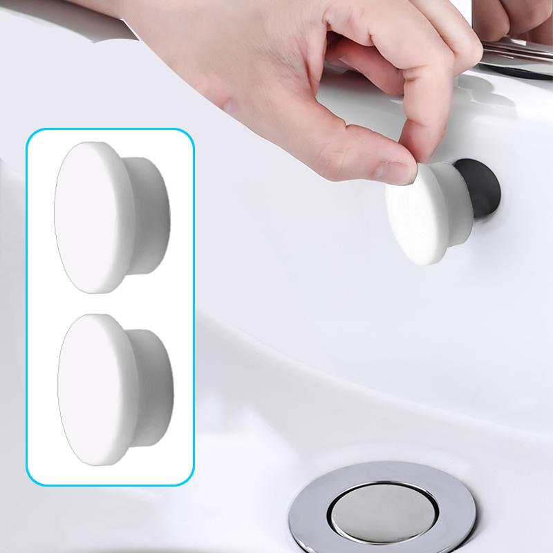 Sink Drain Strainer - 2/4/8PC Bagno In Gomma Lavabo Anello