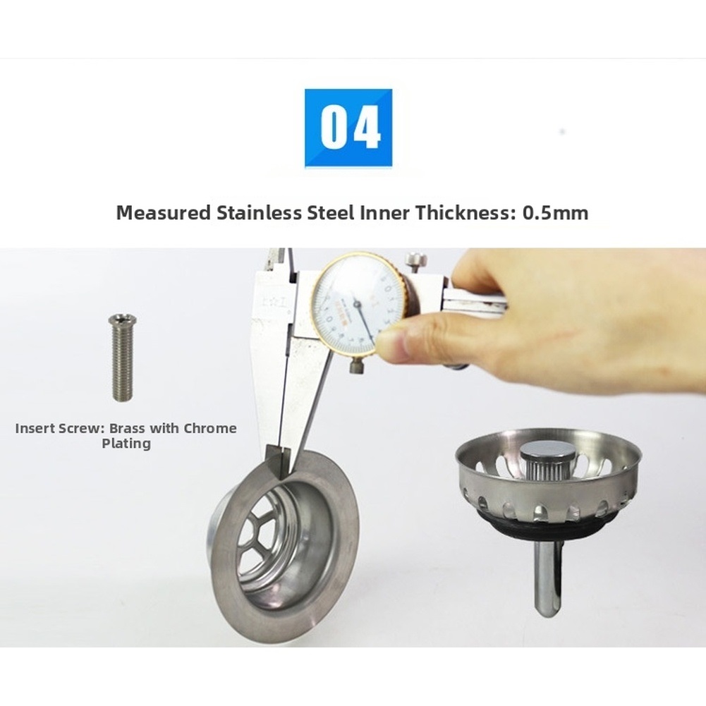 Set di scarico per lavello da  - Sink Drain Strainer recensione e prezzo