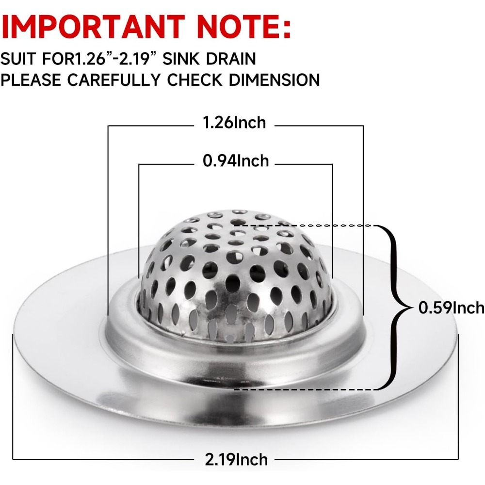 2 coperture per filtro scarico - Sink Drain Strainer recensione e prezzo